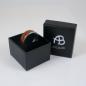 Preview: Ring Edelstahlfassung Zwetschke